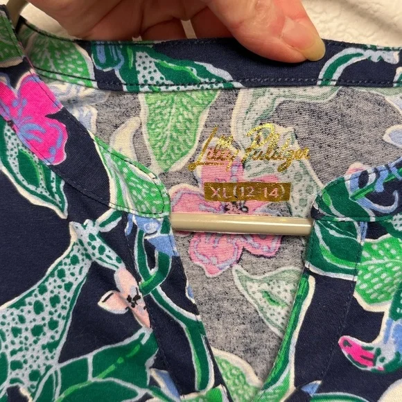 Lilly Pulitzer Alyssa girls dress size XL 12-14 - Picture 2 of 12